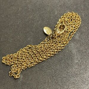 Gold Tone Nolan Miller Chain Necklace